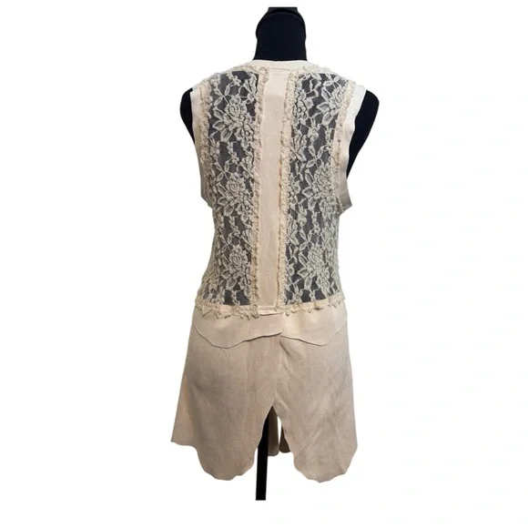 Vocal (Voice of California) Lace Open Cardigan Size Small - Picture 3 of 7